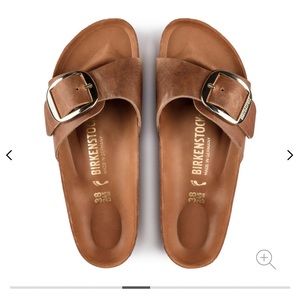 NWT Birkenstock Madrid Big Buckle size 38